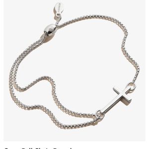 Alex and Ani Cross Pull Chain Bracelet